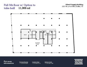 2001 N Lamar St, Dallas, TX à louer Plan d  tage- Image 2 de 4