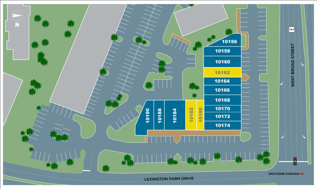 10150-10192 W Broad St, Glen Allen, VA for lease Site Plan- Image 1 of 1