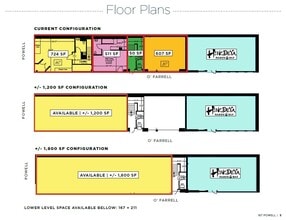 167 Powell St, San Francisco, CA for lease Floor Plan- Image 1 of 1