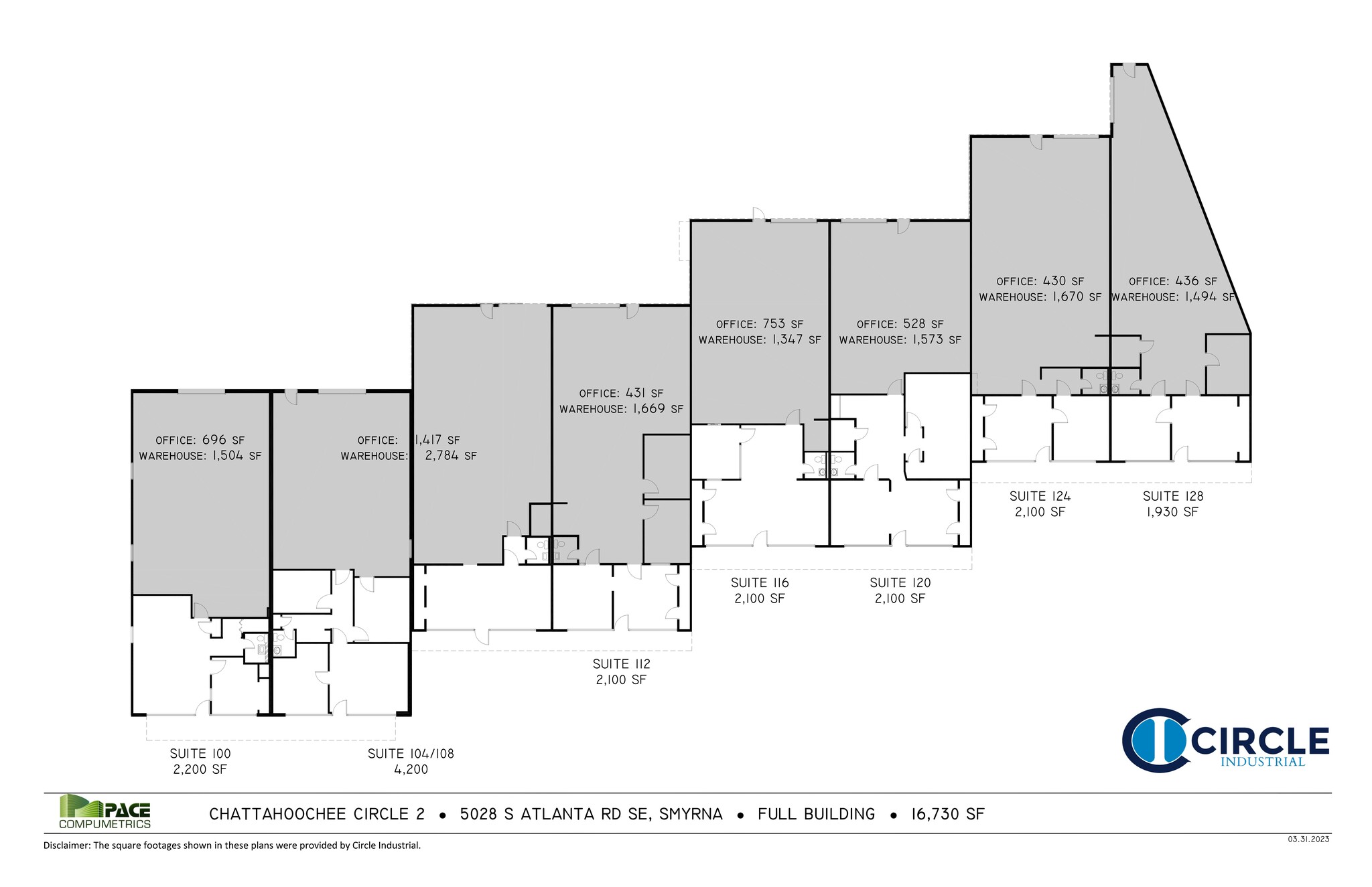 5028 S Atlanta Rd SE, Atlanta, GA à louer Plan de site- Image 1 de 1