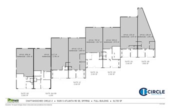 5028 S Atlanta Rd SE, Atlanta, GA à louer Plan de site- Image 1 de 1