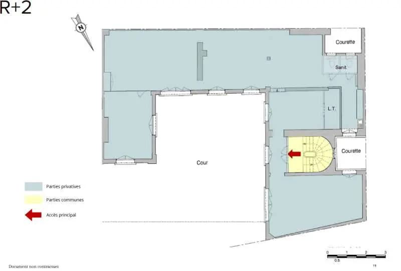 11 Rue Saint-Florentin, Paris à louer - Plan d’étage - Image 3 de 3