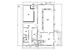8201-8221 Inkster Rd, Taylor, MI à louer Plan d’étage- Image 1 de 1
