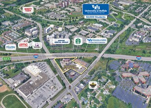 4330 Maple Rd, Buffalo, NY - Aérien Vue de la carte