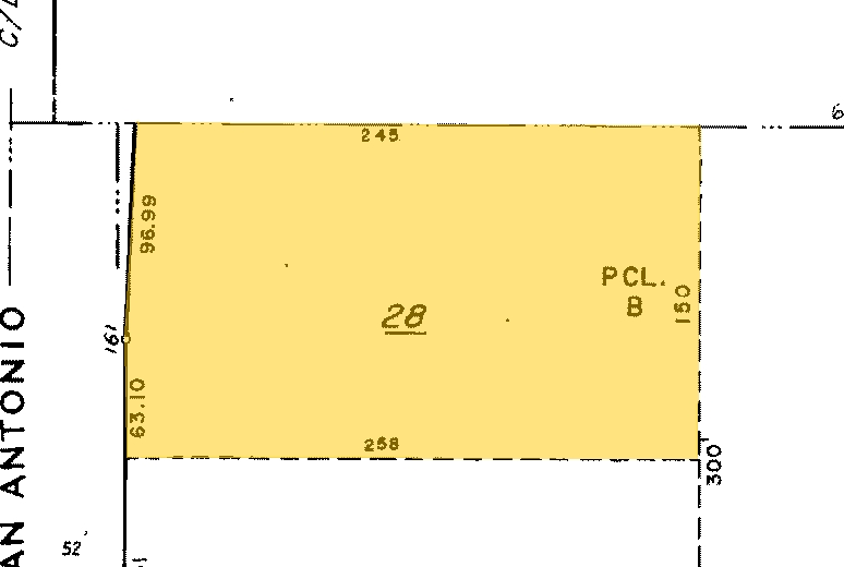 161 S San Antonio Rd, Los Altos, CA for lease - Plat Map - Image 2 of 6