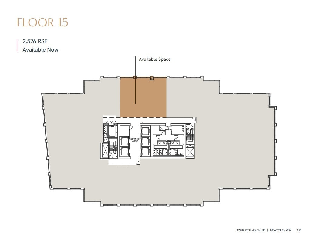 1700 7th Ave, Seattle, WA for lease Floor Plan- Image 1 of 1