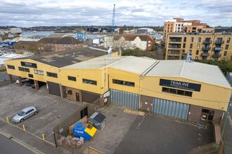 Paget St, Southampton, HAM - aerial  map view