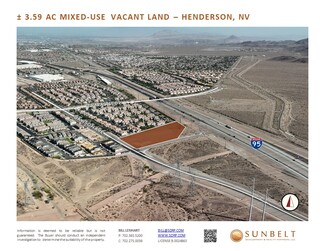 Plus de détails pour 2630 Dawson Ave, Henderson, NV - Terrain à vendre