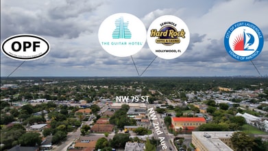 7426 NW 2nd Ave, Miami, FL - AERIAL  map view - Image1