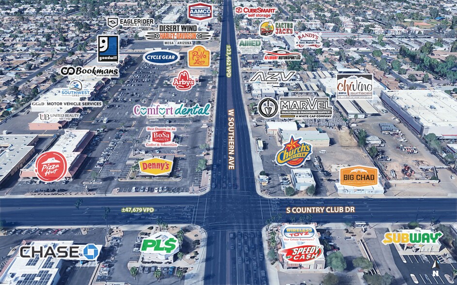 Country Club Dr.& Southern Ave, Mesa, AZ for lease - Building Photo - Image 3 of 3