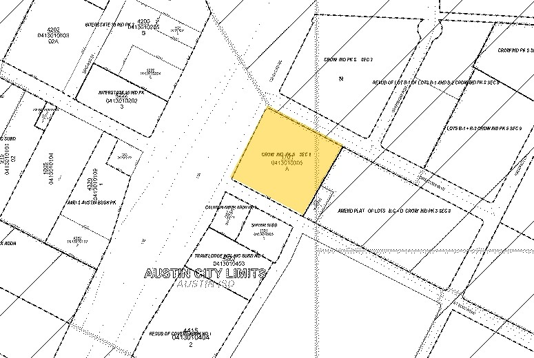 1701 Directors Blvd, Austin, TX for lease - Plat Map - Image 2 of 20