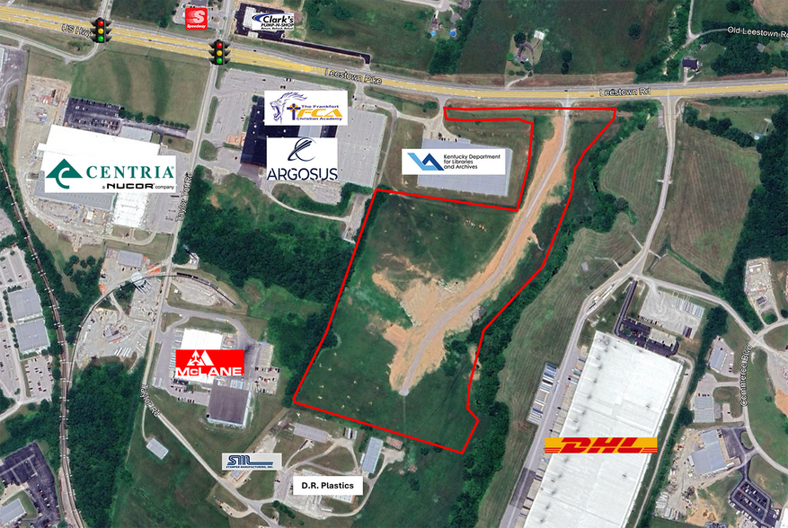 1505 Leestown Rd, Frankfort, KY à vendre - Aérien - Image 2 de 6