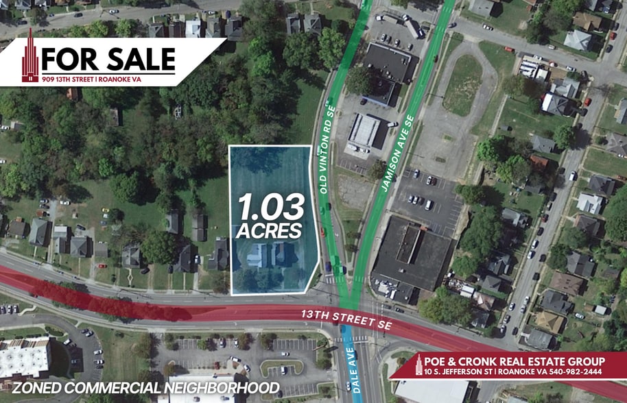 909 13th St SE, Roanoke, VA for sale - Primary Photo - Image 1 of 1