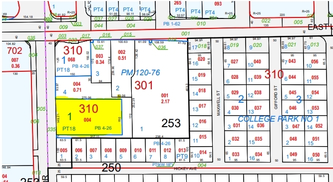 1912 Civic Center Dr, North Las Vegas, NV à vendre - Plan cadastral - Image 3 de 10