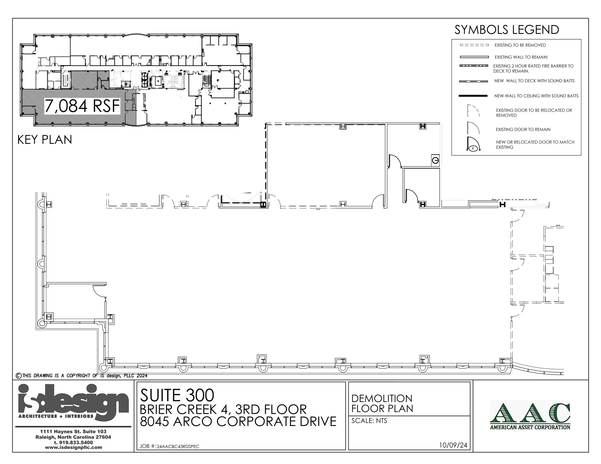 8045 Arco Corporate Dr, Raleigh, NC à louer Plan de site- Image 1 de 2