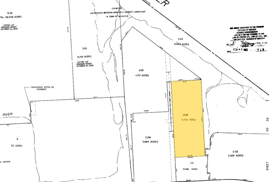 1 Harmon Plz, Secaucus, NJ à louer - Plan cadastral - Image 2 de 7