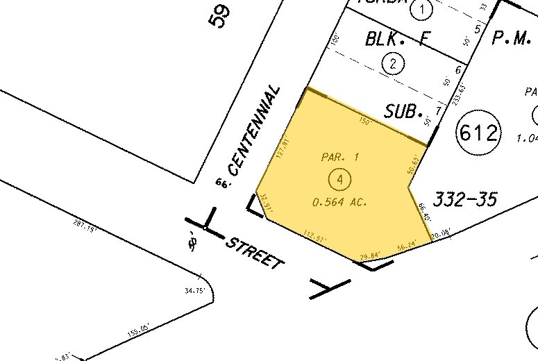535 E Main St, Tustin, CA for lease - Plat Map - Image 2 of 2