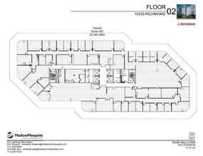 10333 Richmond Ave, Houston, TX à louer Plan d  tage- Image 1 de 1