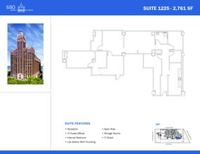 680 N Lake Shore Dr, Chicago, IL à louer Plan d  tage- Image 1 de 1