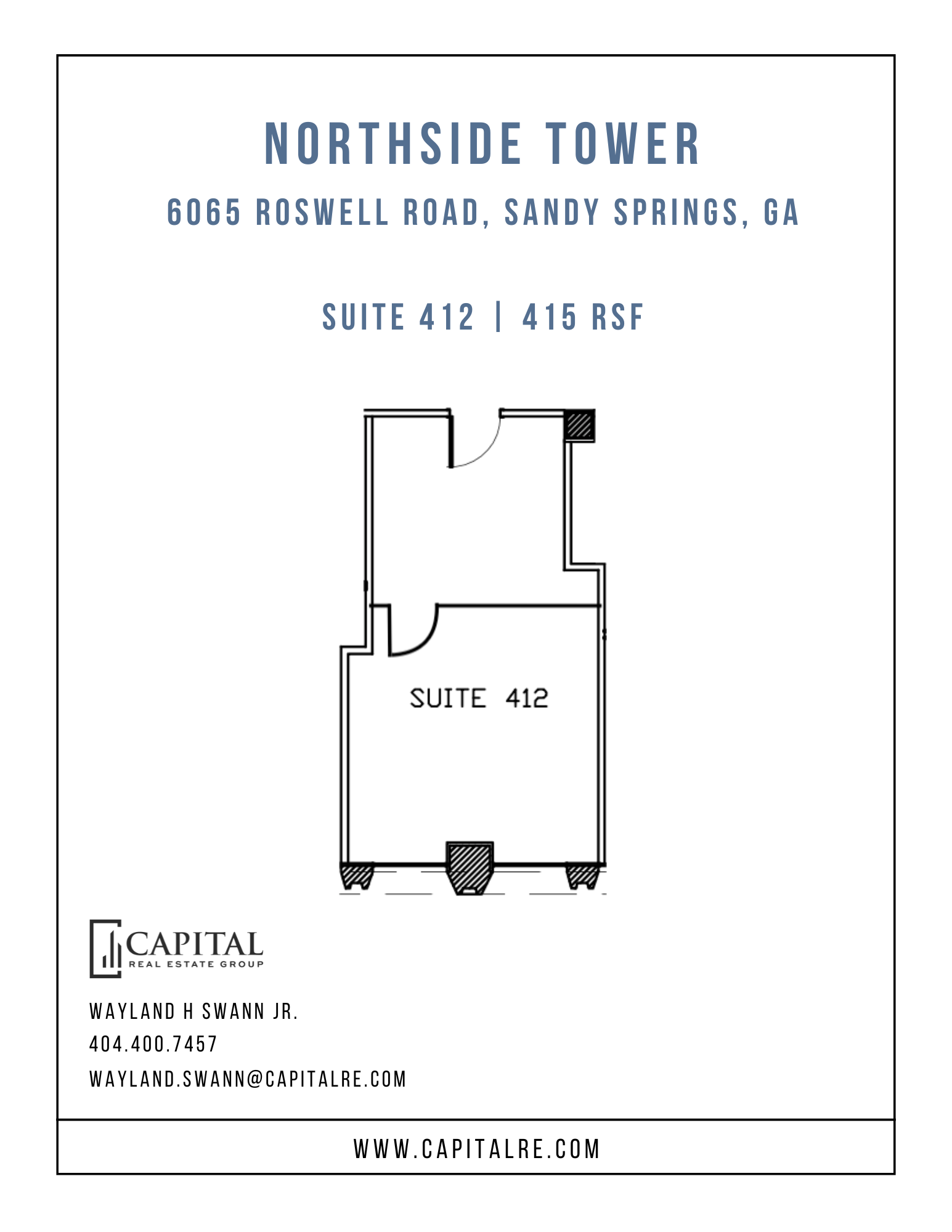 6065 Roswell Rd NE, Atlanta, GA for lease Floor Plan- Image 1 of 1