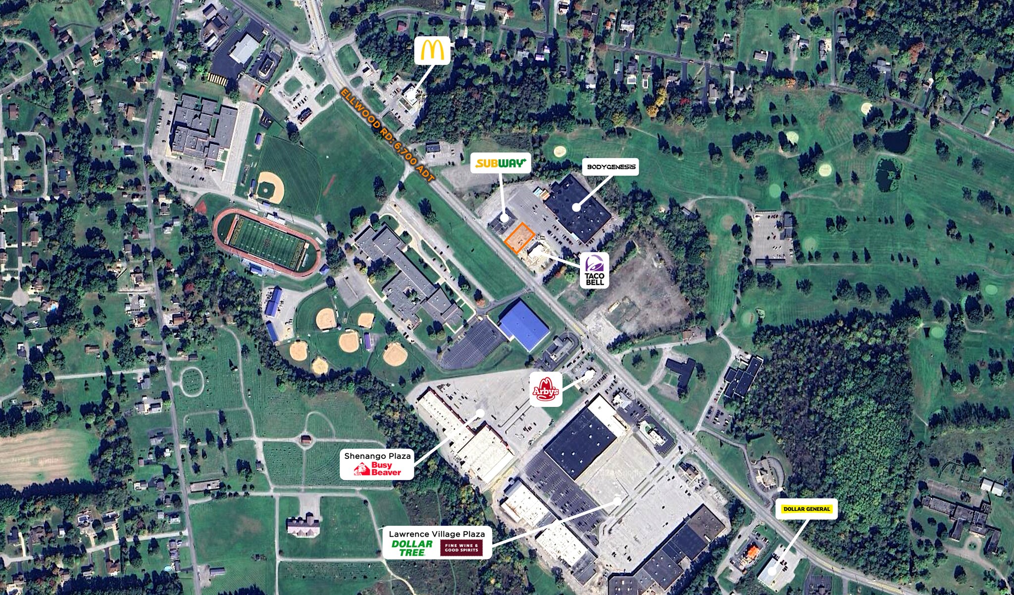 2611 Ellwood Rd, New Castle, PA for lease Building Photo- Image 1 of 2