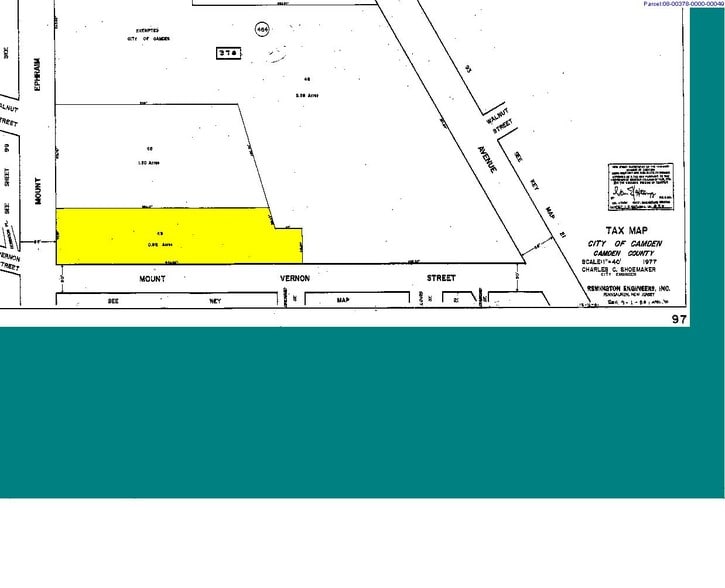 1115 Mt Vernon St, Camden, NJ for lease - Plat Map - Image 2 of 10