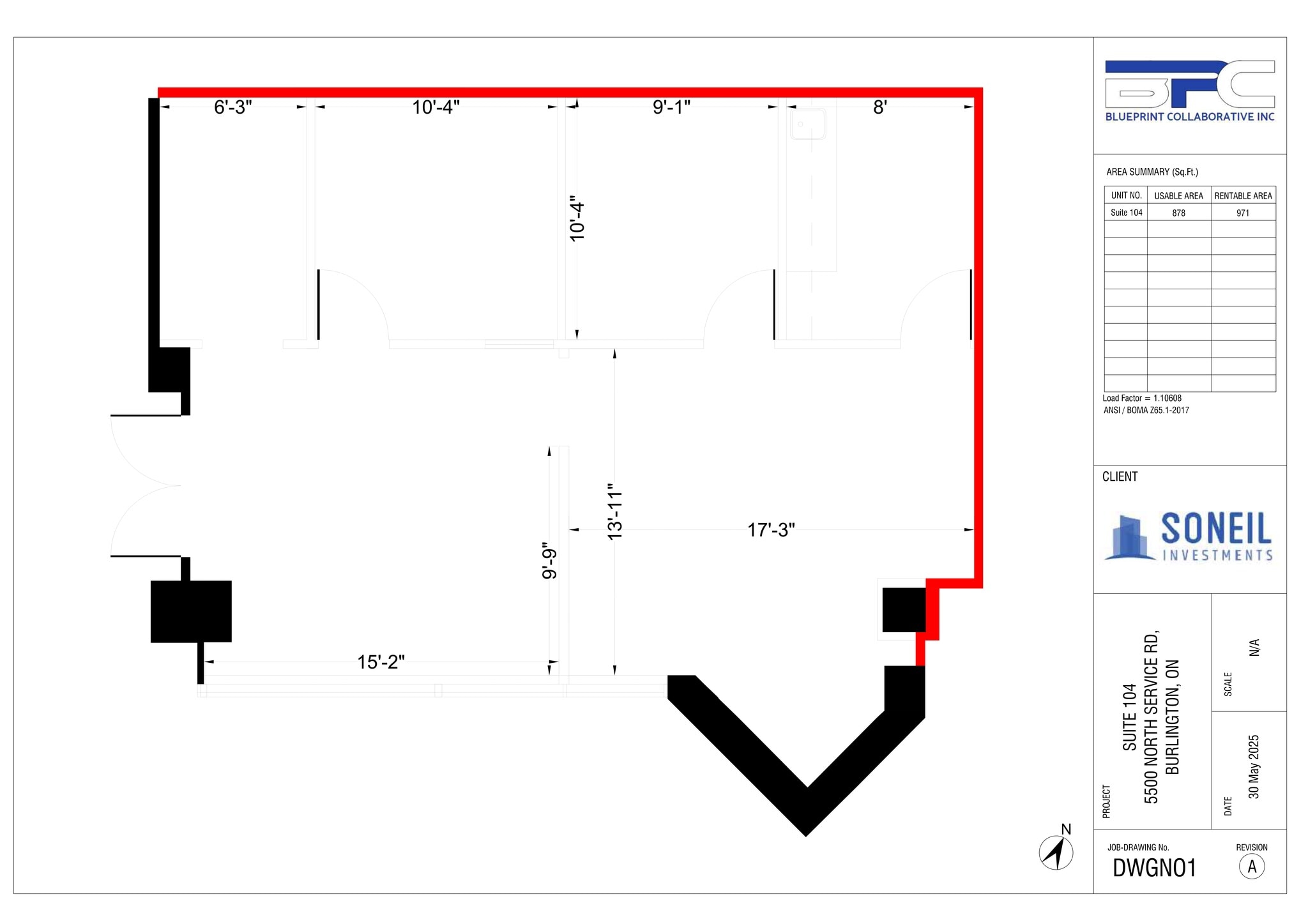 5500 N Service Rd, Burlington, ON for lease Site Plan- Image 1 of 12