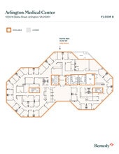 1005 N Glebe Rd, Arlington, VA à louer Plan d’étage- Image 1 de 1