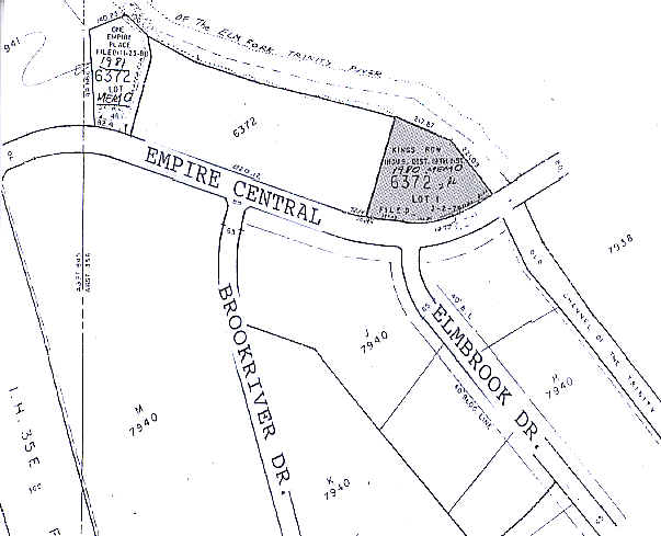 1451 Empire Central Dr, Dallas, TX à louer - Plan cadastral - Image 2 de 9