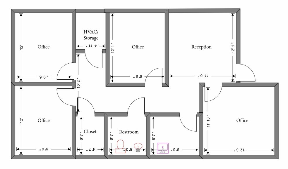 7563 Philips Hwy, Jacksonville, FL à louer - Plan d’étage - Image 3 de 3