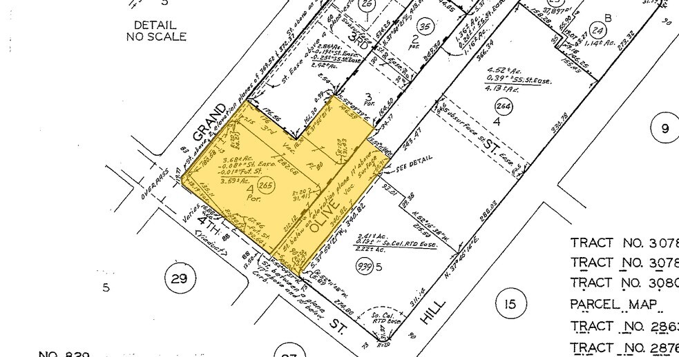 350 S Grand Ave, Los Angeles, CA à louer - Plan cadastral - Image 2 de 25