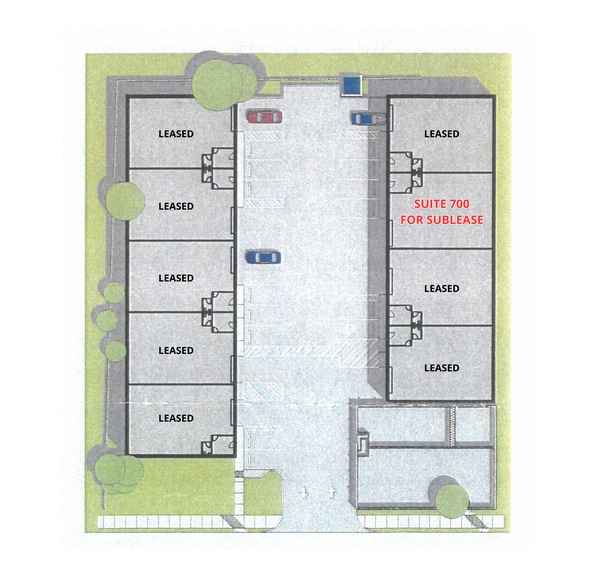 500 Victor Dr, Austin, TX for lease - Site Plan - Image 2 of 7