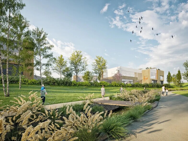 Bureau dans Louvres à louer - Photo du bâtiment - Image 2 de 3