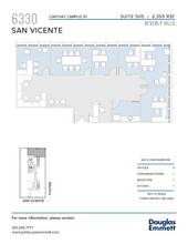 6310 San Vicente Blvd, Los Angeles, CA for lease Floor Plan- Image 1 of 1