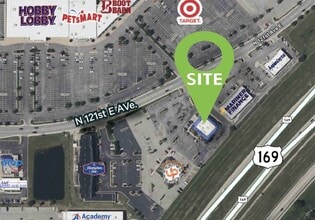 9110 N 121st Ave E, Owasso, OK for lease Aerial- Image 1 of 1
