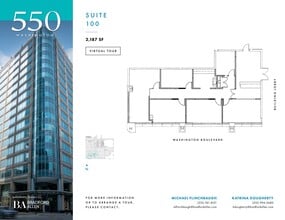 550 W Washington Blvd, Chicago, IL for lease Floor Plan- Image 1 of 4