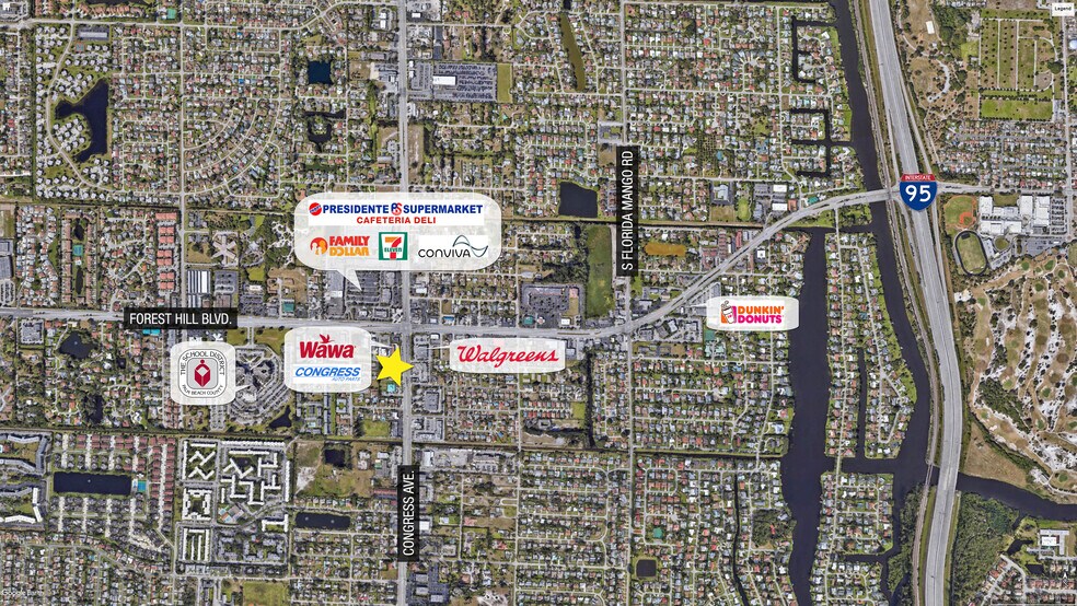 S Congress Ave, Palm Springs, FL à vendre - Aérien - Image 2 de 2