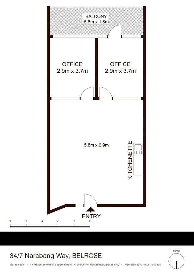 7 Narabang Way, Belrose, NSW 2085 - Unit 34 - - Floor Plan - Image 1 of 5