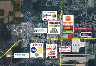 231 East Ave, Albion Town Orleans, NY - AERIAL  map view - Image1