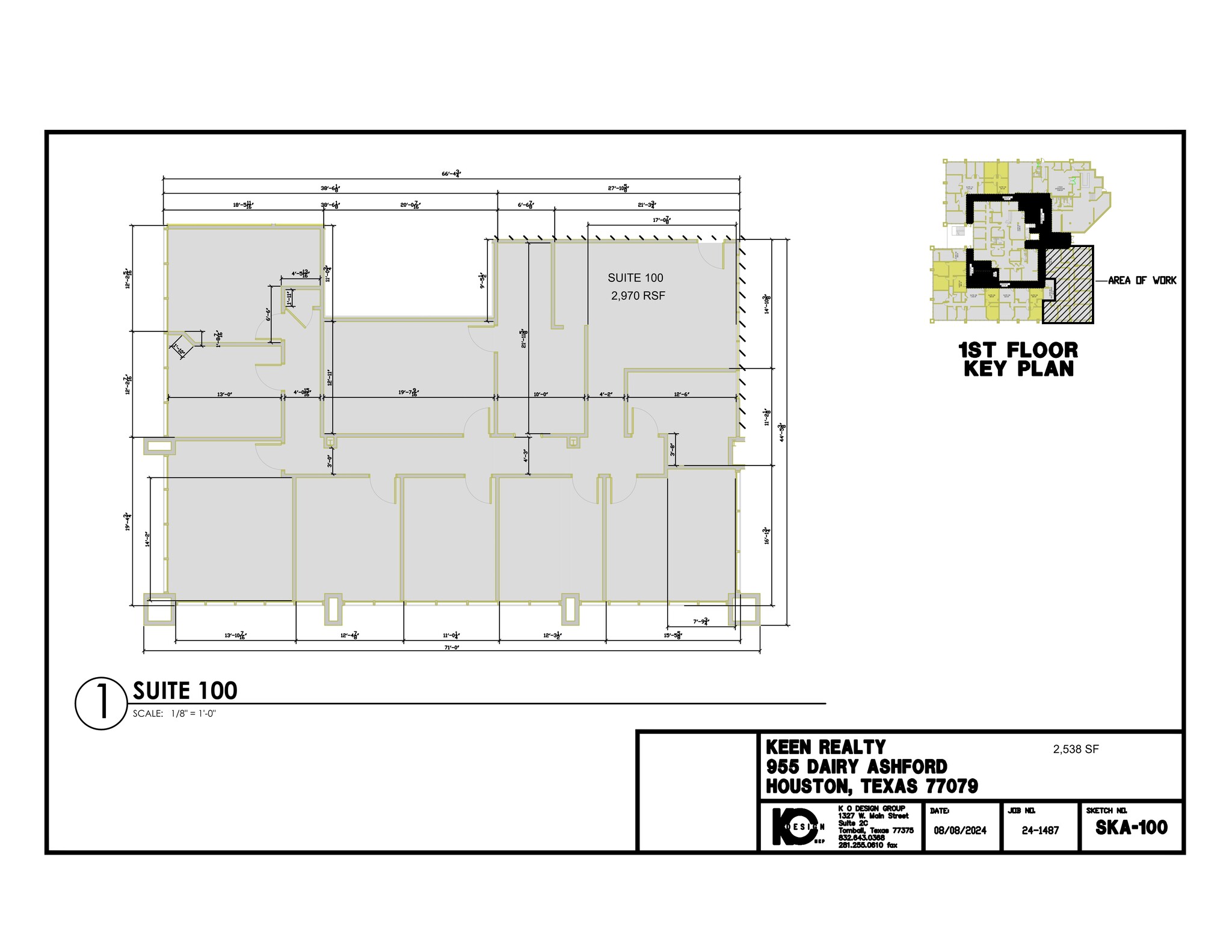955 Dairy Ashford Rd, Houston, TX for lease Site Plan- Image 1 of 1
