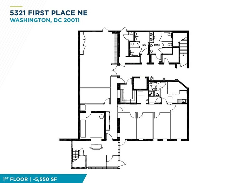 5321 First Pl NE, Washington, DC à vendre - Plan d’étage - Image 3 de 5