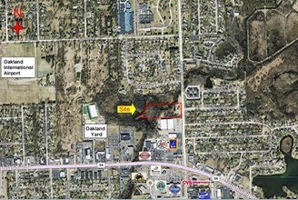 1727 Crescent Lake rd, Waterford, MI - Aerial map view - Image1