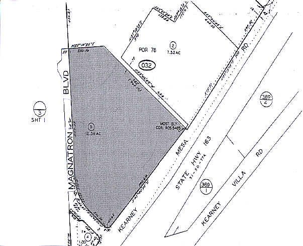 5595 Magnatron Blvd, San Diego, CA à louer - Plan cadastral - Image 2 de 3