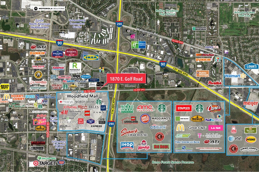 1870 E Golf Rd, Schaumburg, IL for lease - Building Photo - Image 3 of 5