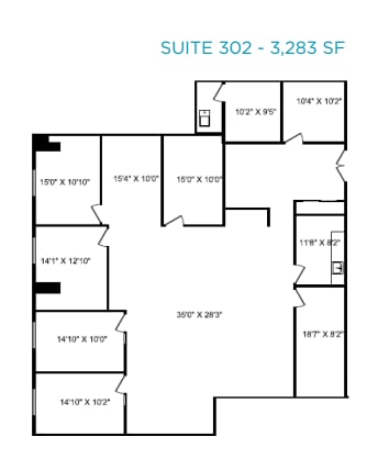 165 Cross Ave, Oakville, ON for lease Floor Plan- Image 1 of 1