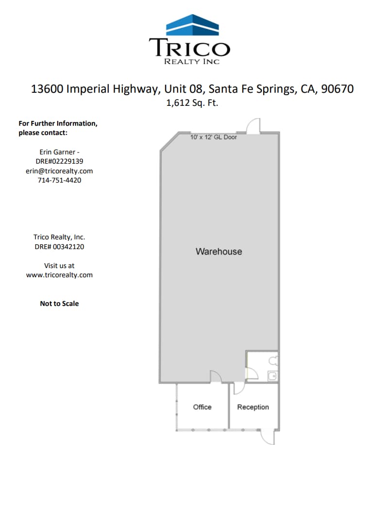13600-13640 Imperial Hwy, Santa Fe Springs, CA for lease Floor Plan- Image 1 of 1