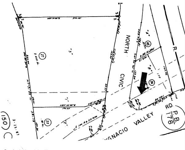 700 Ygnacio Valley Rd, Walnut Creek, CA à louer - Plan cadastral - Image 3 de 6