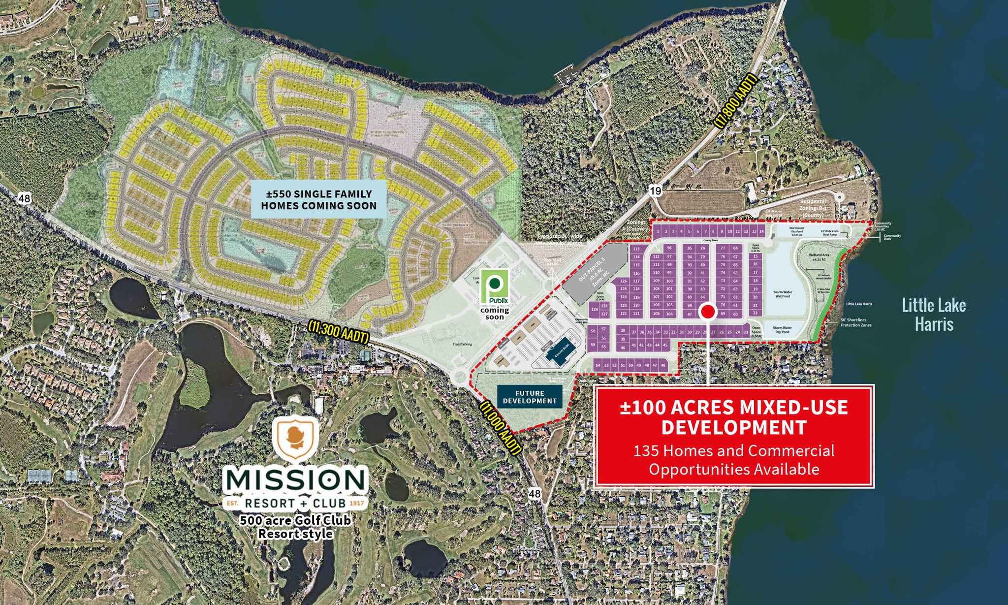 N Palm Avenue and State Road 19, Howey In The Hills, FL for lease Primary Photo- Image 1 of 2