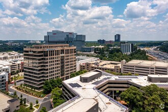 5909 Peachtree Dunwoody Rd NE, Atlanta, GA - Aerial map view