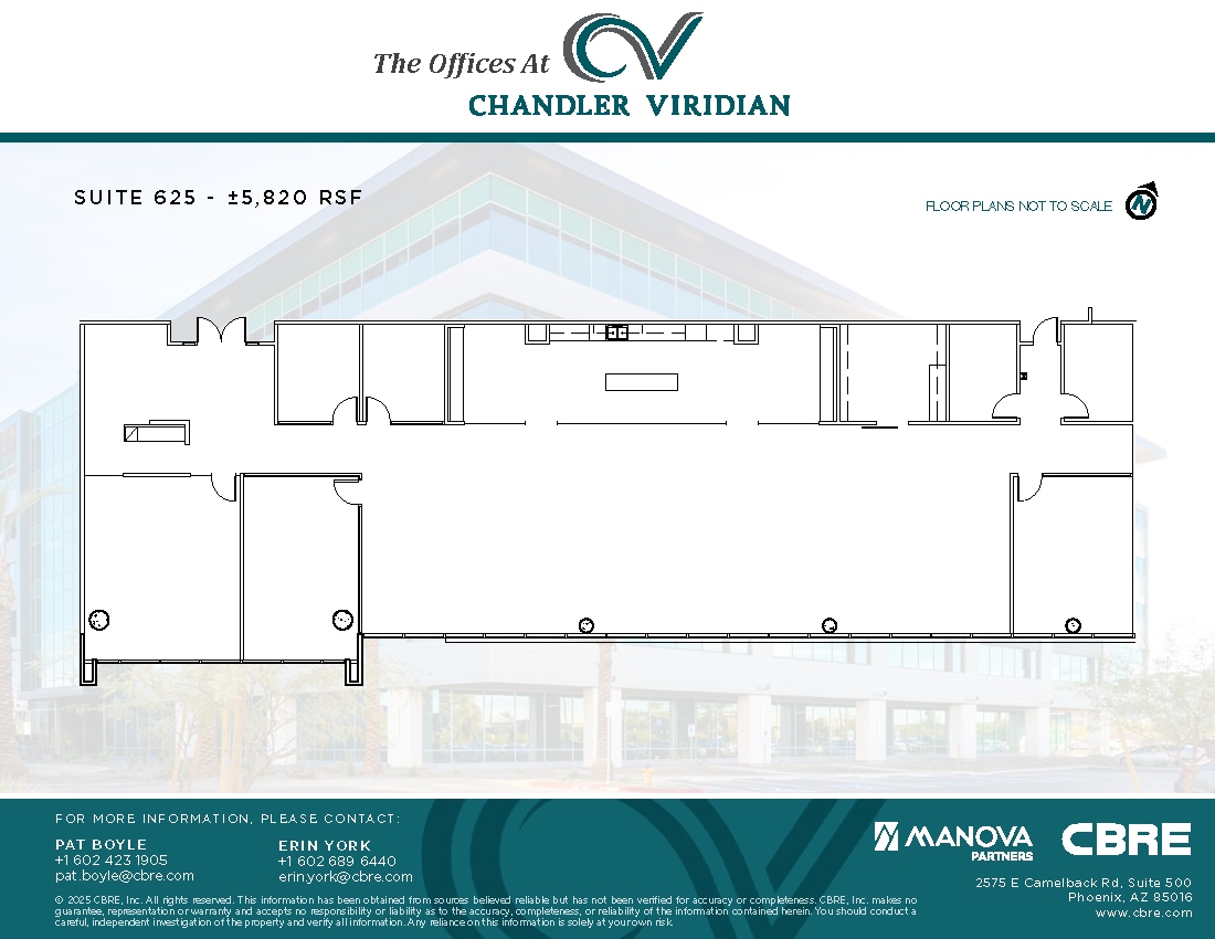 3133 W Frye Rd, Chandler, AZ for lease Floor Plan- Image 1 of 1